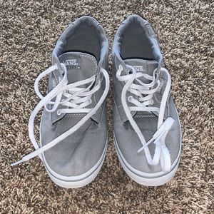 Woman’s Gray Vans